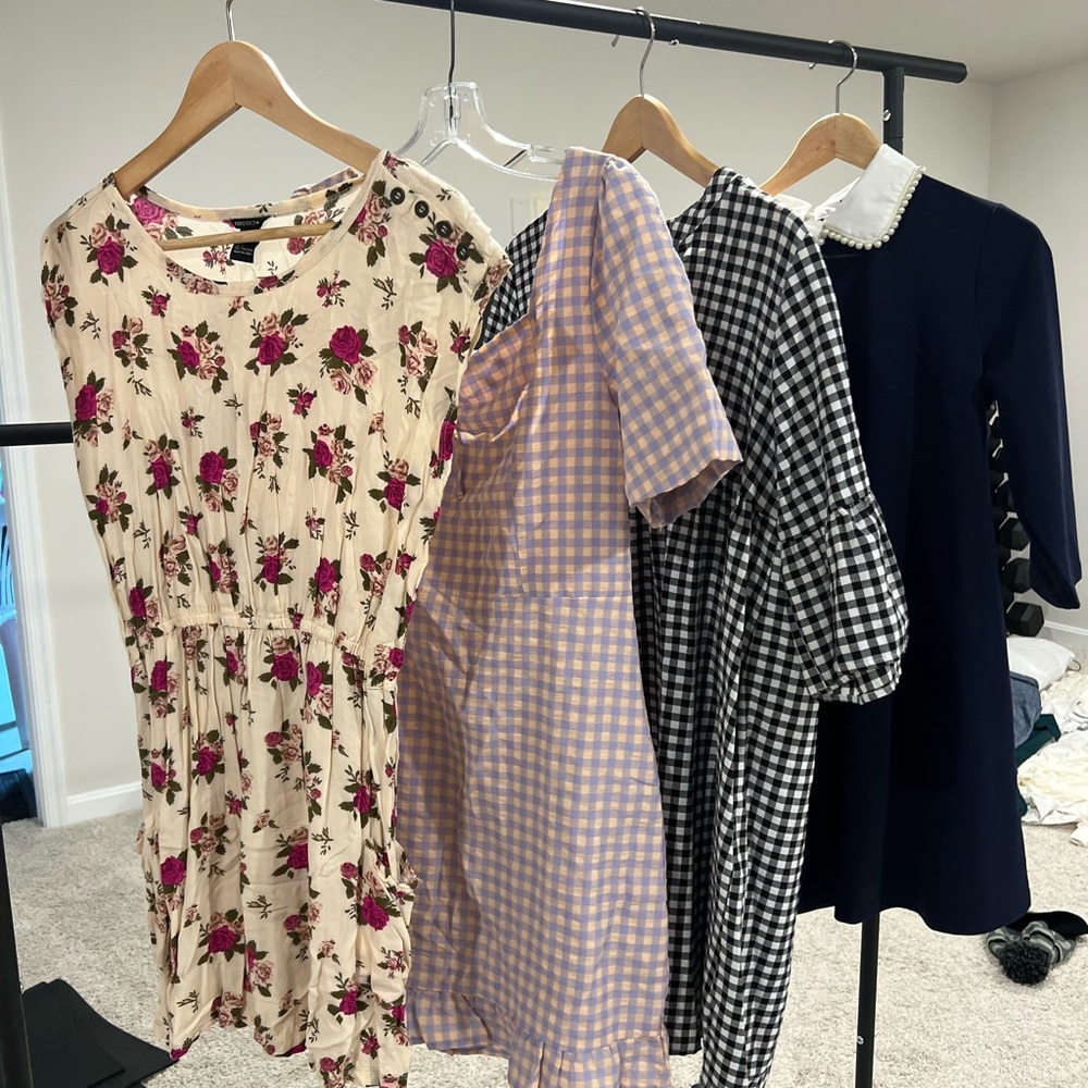 Floral and Gingham Dresses Collection